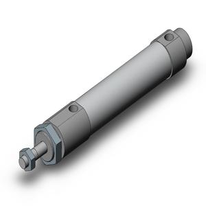 SMC VALVES MQMLB25H-75D Zylinder mit geringer Reibung, 25 mm Größe, doppeltwirkend | AM9XRE
