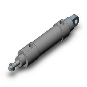 SMC VALVES MQMLC20-30D Zylinder mit geringer Reibung, 20 mm Größe, doppeltwirkend | AM9XRF