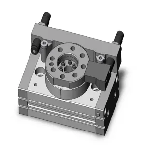 SMC VALVES MSQA50L2 Rotary Actuator, 50 mm Size, Double Acting Auto Switcher | AN8EYD