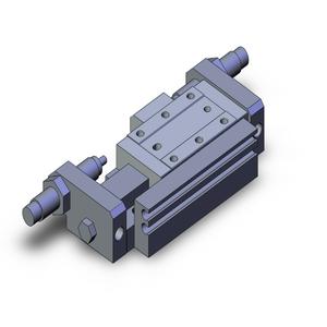 SMC VALVES MXP10-20B geführter Zylinder, 10 mm Größe, doppeltwirkender automatischer Umschalter | AM6BEE