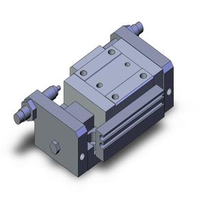 SMC VALVES MXP16-20B geführter Zylinder, 16 mm Größe, doppeltwirkender automatischer Umschalter | AL9ZFD