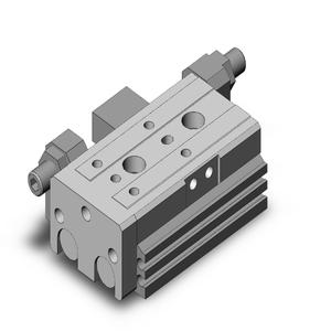 SMC VALVES MXQ12-10A Guided Cylinder, 12 mm Size, Double Acting Auto Switcher | AM2LJP