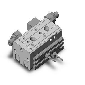 SMC VALVES MXQ12-20A-M9PVSAPC Führungszylinder, 12 mm Größe, doppeltwirkender automatischer Umschalter | AN8WZC