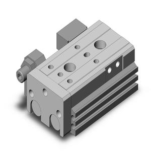 SMC VALVES MXQ12-20CS Geführter Zylinder, 12 mm Größe, doppeltwirkender automatischer Umschalter | AM4DWD