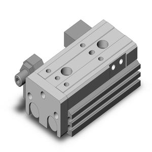 SMC VALVES MXQ12-30AS geführter Zylinder, 12 mm Größe, doppeltwirkender automatischer Umschalter | AM4DWF