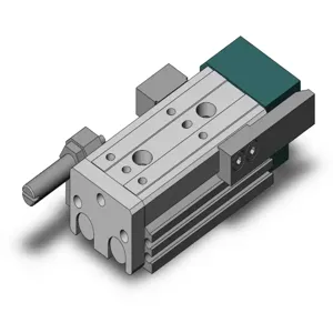 SMC VALVES MXQ12-30BSR Guide Cylinder, 12 mm Size, Double Acting Auto Switcher | AN2EBY