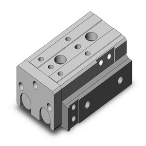 SMC VALVES MXQ12L-20 Guided Cylinder, 12 mm Size, Double Acting Auto Switcher | AM4DWV