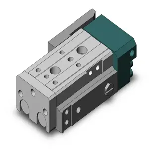 SMC VALVES MXQ12L-20R Guide Cylinder, 12 mm Size, Double Acting Auto Switcher | AN6ZLH