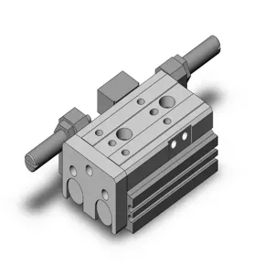 SMC VALVES MXQ16-20B Guided Cylinder, 16 mm Size, Double Acting Auto Switcher | AM2LJQ