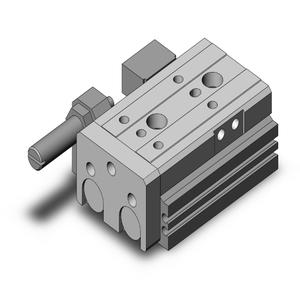 SMC VALVES MXQ16-20BS Guide Cylinder, 16 mm Size, Double Acting Auto Switcher | AN4WZL