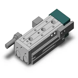 SMC VALVES MXQ16-50BSR-M9BWL Guide Cylinder, 16 mm Size, Double Acting Auto Switcher | AP2MDM