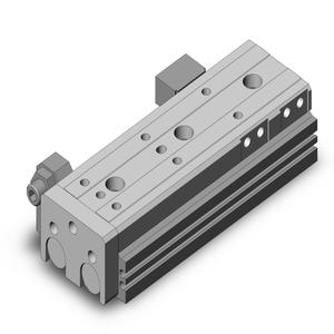 SMC VALVES MXQ16-75CS Geführter Zylinder, 16 mm Größe, doppeltwirkender automatischer Umschalter | AM4DXJ