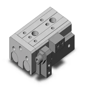 SMC VALVES MXQ16L-10AS Guided Cylinder, 16 mm Size, Double Acting Auto Switcher | AM4EKU