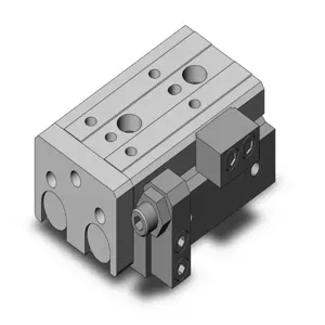 SMC VALVES MXQ16L-20CS Guided Cylinder, 16 mm Size, Double Acting Auto Switcher | AM4DXN