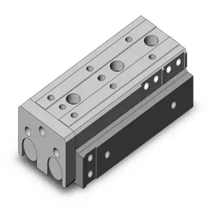 SMC VALVES MXQ16L-50 Guided Cylinder, 16 mm Size, Double Acting Auto Switcher | AM4TTP