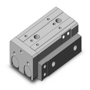 SMC VALVES MXQ20L-40 Guided Cylinder, 20 mm Size, Double Acting Auto Switcher | AM4DYE