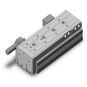 SMC VALVES MXQ25-100BS Guided Cylinder, 25 mm Size, Double Acting Auto Switcher | AM4DYH