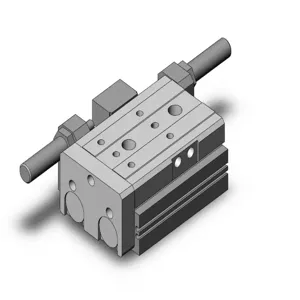 SMC VALVES MXQ25-20B Guided Cylinder, 25 mm Size, Double Acting Auto Switcher | AM4DYL