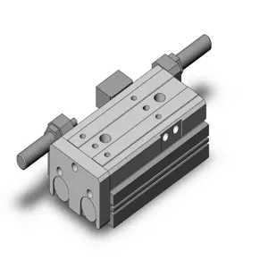 SMC VALVES MXQ25-50B Guide Cylinder, 25 mm Size, Double Acting Auto Switcher | AN8RRP