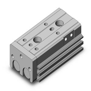 SMC VALVES MXQ6-20 Geführter Zylinder, 6 mm Größe, doppeltwirkender automatischer Umschalter | AL9VNC