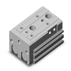 SMC VALVES MXQ8-10 Guided Cylinder, 8 mm Size, Double Acting Auto Switcher | AM4DZH