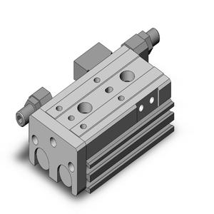 SMC VALVES MXQ8-20C Guided Cylinder, 8 mm Size, Double Acting Auto Switcher | AM4DZK