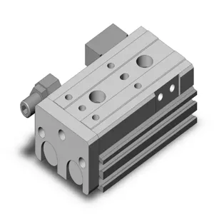 SMC VALVES MXQ8-20CS Guided Cylinder, 8 mm Size, Double Acting Auto Switcher | AM4DZL