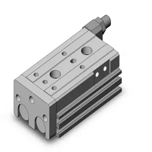 SMC VALVES MXQ8-20CT Guided Cylinder, 8 mm Size, Double Acting Auto Switcher | AM4DZM