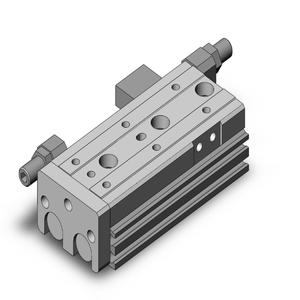 SMC VALVES MXQ8-30A Guided Cylinder, 8 mm Size, Double Acting Auto Switcher | AM4DZN