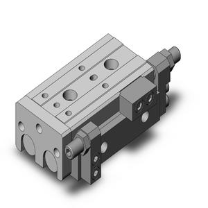 SMC VALVES MXQ8L-20C Guided Cylinder, 8 mm Size, Double Acting Auto Switcher | AM4DZU