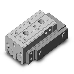 SMC VALVES MXQ8L-20P Guide Cylinder, 8 mm Size, Double Acting Auto Switcher | AN3AGP