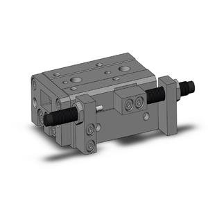 SMC VALVES MXS12L-20B Guide Cylinder, 12 mm Size, Double Acting Auto Switcher | AN6HAE