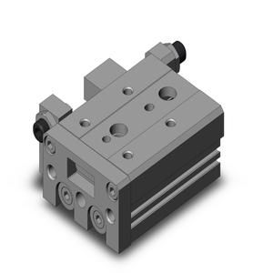 SMC VALVES MXS16-20A Geführter Zylinder, 16 mm Größe, doppeltwirkender automatischer Umschalter | AL3WJM