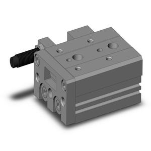 SMC VALVES MXS16-20BS Guided Cylinder, 16 mm Size, Double Acting Auto Switcher | AM9LZF