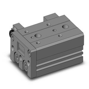 SMC VALVES MXS16-40AS geführter Zylinder, 16 mm Größe, doppeltwirkender automatischer Umschalter | AM7VUD