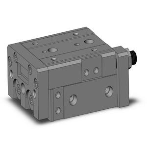 SMC VALVES MXS20L-20AT Guided Cylinder, 20 mm Size, Double Acting Auto Switcher | AM8GFB