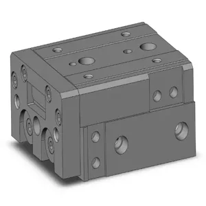 SMC VALVES MXS20L-30 Guided Cylinder, 20 mm Size, Double Acting Auto Switcher | AM2VLQ