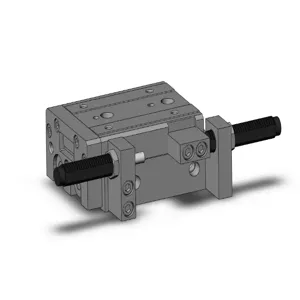 SMC VALVES MXS20L-40B Guided Cylinder, 20 mm Size, Double Acting Auto Switcher | AM9LZL