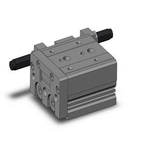 SMC VALVES MXS25-20B Guided Cylinder, 25 mm Size, Double Acting Auto Switcher | AM9LZM