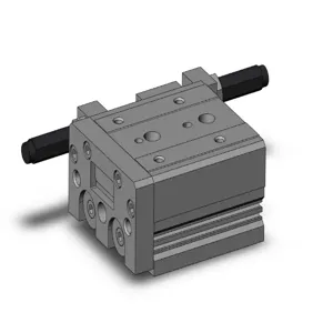 SMC VALVES MXS25-30B Guided Cylinder, 25 mm Size, Double Acting Auto Switcher | AM9LZN