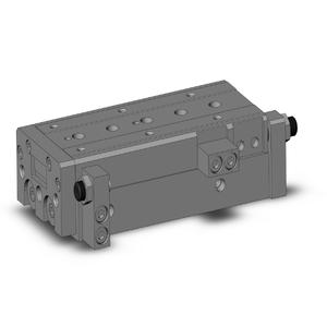 SMC VALVES MXS25L-100A Guided Cylinder, 25 mm Size, Double Acting Auto Switcher | AM6ANQ