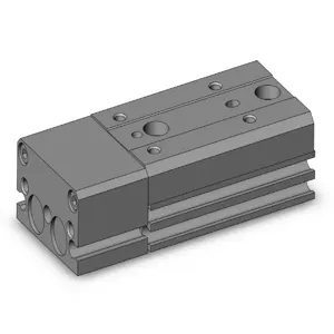 SMC VALVES MXS6-20F Guide Cylinder, 6 mm Size, Double Acting Auto Switcher | AN7TZT