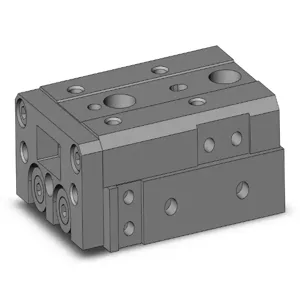 SMC VALVES MXS6L-10 Guided Cylinder, 6 mm Size, Double Acting Auto Switcher | AM7CUU