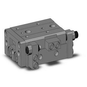 SMC VALVES MXS8L-10A Guided Cylinder, 8 mm Size, Double Acting Auto Switcher | AM8GHV