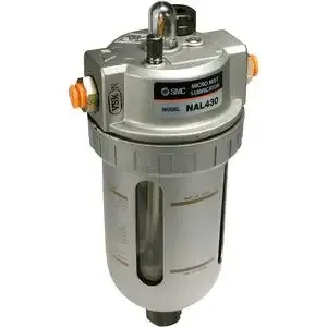 SMC VALVES NAL430-N02-1S-2 Lubricator, 1/4 Inch Size, N Port | AL3XZE