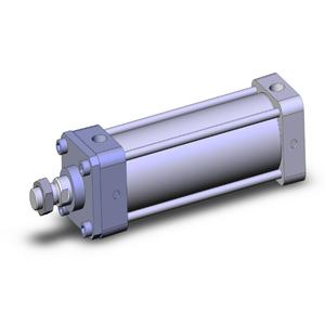 SMC VALVES NCA1B250-0600-XB5 Tie Rod Cylinder, 2.5 Inch Size | AM4VEL