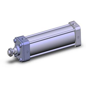 SMC VALVES NCA1B250-0800-XB5 Tie Rod Cylinder, 2.5 Inch Size | AL9ZKJ