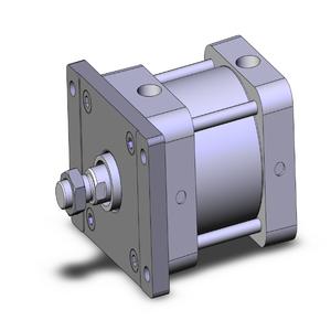 SMC VALVES NCA1F400-0100 Tie Rod Cylinder, 4 Inch Size, Double Acting | AM9ADF