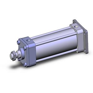 SMC VALVES NCA1G250-0600N-XB5 Tie Rod Cylinder, 2.5 Inch Size | AN8QRV