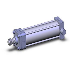 SMC VALVES NCA1J250-0700-XB5 Tie Rod Cylinder, 2.5 Inch Size | AN7BNE